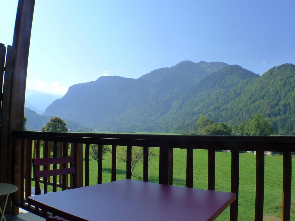 Duplex Confortable Avec Balcon Sud, Animaux Admis Et Parking - Fr-1-629-133 Samoens Bagian luar foto