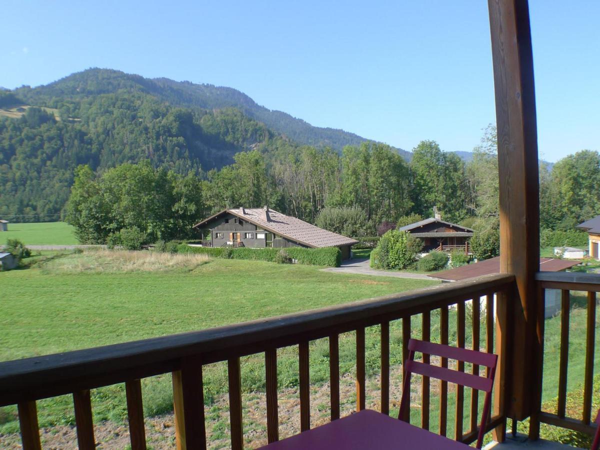 Duplex Confortable Avec Balcon Sud, Animaux Admis Et Parking - Fr-1-629-133 Samoens Bagian luar foto
